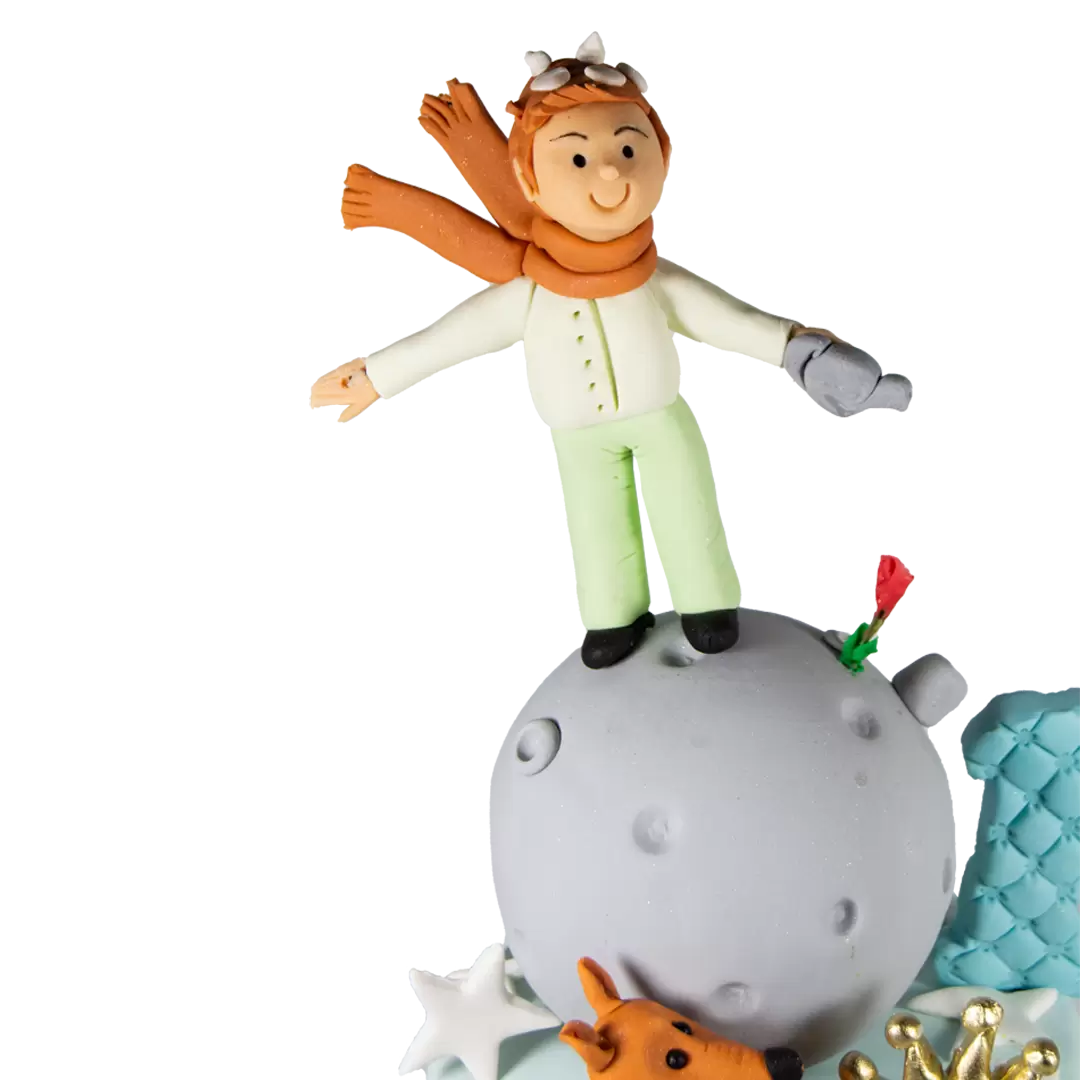 2 Katlı Küçük Prens Erkek Çocuk Pastası