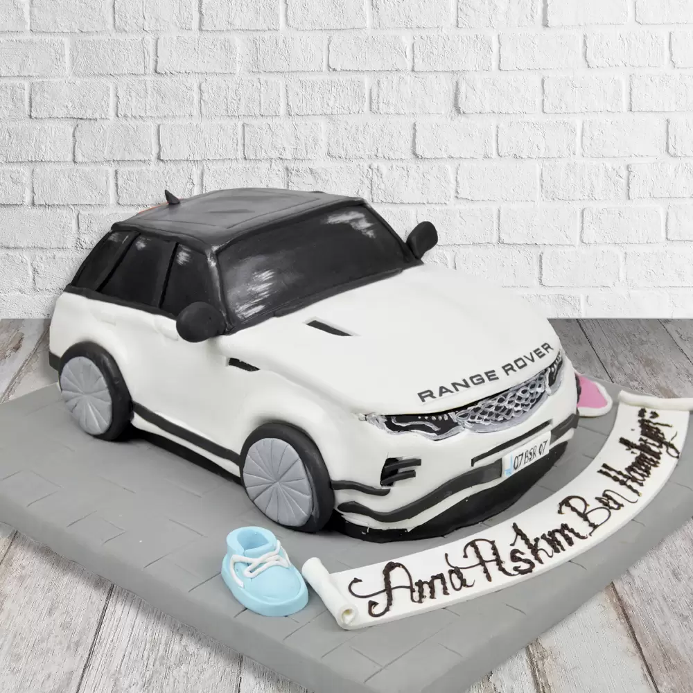 Range Rover Araba Yetişkin Pastası