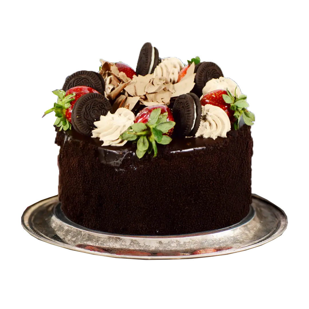 Çilek Çikolatalı Vitrin Pastası