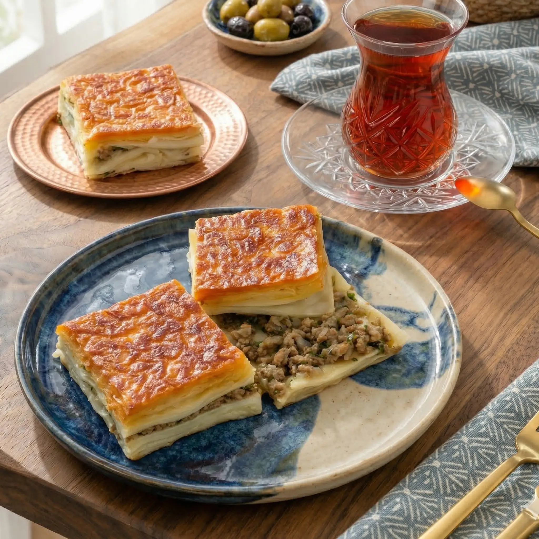 Su Böreği Kıymalı